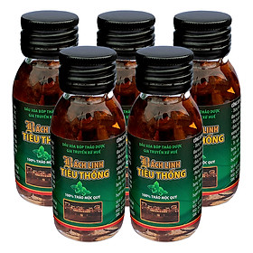 Combo 5 Chai Dầu Xoa Bóp Bách Linh Tiêu Thống Chai Loại Đặc Biệt (60ml/ Chai)