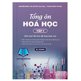 Sách - Tổng ôn Hóa học - Tập 1 (Moon)