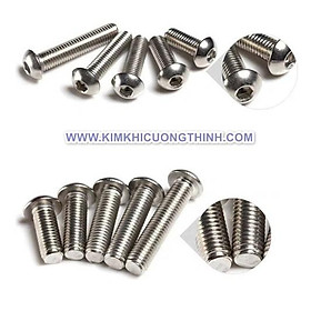 BỘ BU LÔNG LỤC GIÁC CHÌM ĐẦU MO INOX 304