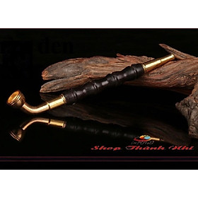 Tẩu thuốc gỗ cán dài cực đẹp, dài 16cm, gỗ đàn hương, Shop Thành Nhi STN8546
