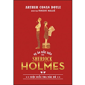 Vụ án đầu tiên của Sherlock Homles: : Cuộc điều tra màu đỏ - Bản đặc biệt - Bìa canvas