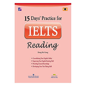 15 Days' Practice For Ielts Reading (Tái Bản 2019)
