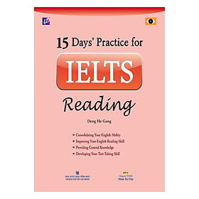 15 Days Practice For Ielts Reading Tái Bản 2019