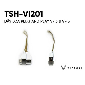 Dây Loa Plug And Play Dành Cho Xe Vinfast VF3 / VF5 độ Loa 5 inch, 6.5 inch Giắc Loa giữ nguyên bản cho xe