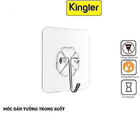 Mua Móc Dính Tường Trong Suốt  Móc Dán Tường Siêu Chắc  Móc Treo  Đồ Gia Đình Tiện Dụng  Kingler  2213