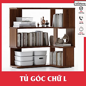 Mua Tủ Góc Tường  Kệ Sách Nhiều Tầng Cao Cấp Dễ Lắp Ráp Chữ L Gỗ MDF Chắc Chắn