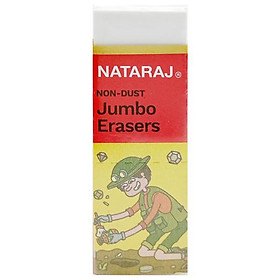 Gôm Trắng Non-Dust Jumbo Eraser - Nataraj