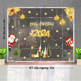 Mua Decal trang trí NOEL 2024 combo số 90