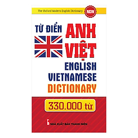 Nơi bán Từ Điển Anh Việt 330.000 Từ - Giá Từ -1đ