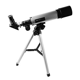 High Definition Refractive Astronomical Telescope Tripod 50mm Aperture 360mm Focal Length 90X Max Magnification