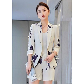 HÀNG NHẬP - SÉT BỘ VEST 3 MÓN HỌA TIẾT CAO CẤP