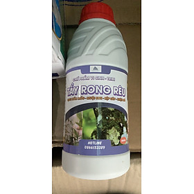 Sản phẩm vi sinh Tẩy Rong Rêu muội đên trên cây trồng lọ 500ml