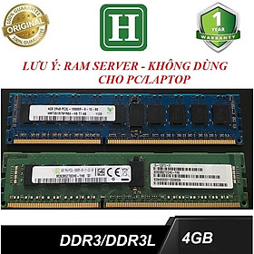 Mua Ram Server ECC REG DDR3 4GB  bus 1333 - không dùng cho máy PC thường/Laptop