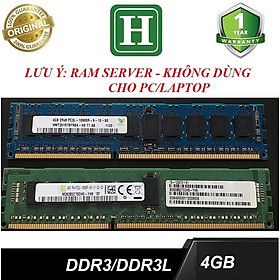 Ram Server ECC REG DDR3 4GB  bus 1333 - không dùng cho máy PC thường/Laptop