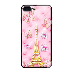 Ốp kính cường lực cho iPhone 8 Plus  nền 011 - Hàng chính hãng