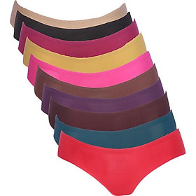 Bộ 10 Quần Lót Nữ Đúc Nhiều Màu SoYoung 10WM DL 004 (Free Size)