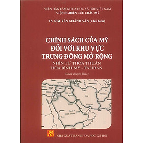 Chính Sách Của Mỹ Đối Với Khu Vực Trung Đông Mở Rộng Nhìn Từ Thỏa Thuận Hòa Bình Mỹ - Taliba n (Sách chuyên khảo) - Viện Nghiên Cứu Châu Mỹ - TS. Nguyễn Khánh Vân (Chủ biên) - 