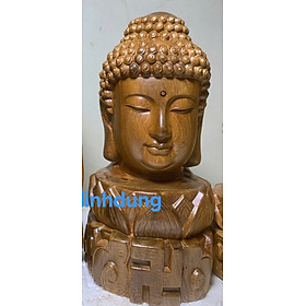 Mua Tượng diện phật gỗ bách xanh thơm nức cao 25x10x10cm