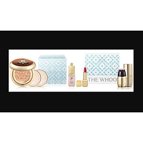 Bộ phấn nước trang điểm chống nắng, dưỡng trắng chống lão hóa Whoo CGD Essence Cushion SPF50+/PA+++