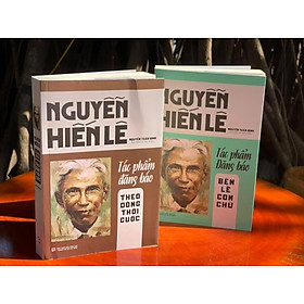 COMBO BỘ SÁCH NGUYỄN HIẾN LÊ TÁC PHẨM ĐĂNG BÁO: BÊN LỀ CON CHỮ + BÊN DÒNG THỜI CUỘC (Bìa mềm)