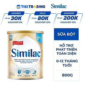 Similac 0+ 800g (cho trẻ từ 0 -12 tháng tuổi)