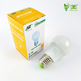 Bóng Đèn Led Tròn 3E LED LIGHT Công Suất 5w / 7w Ánh Sáng Vàng