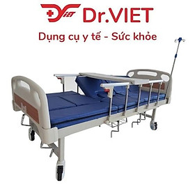 Giường đa năng GBM-092C hỗ trợ nâng đầu, chân, nghiêng trái phải, tích hợp bô tiện lợi.