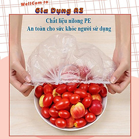 Mua Bọc thực phẩm set túi màng bọc thực phẩm có chun hình gấu đa năng tái xử dụng được nhiều lần AZ SL44