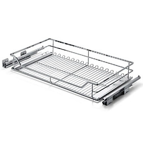 Kệ xoong nồi inox nan dẹt Gerari lắp thùng/ cánh (A là lắp thùng, B là lắp cánh)