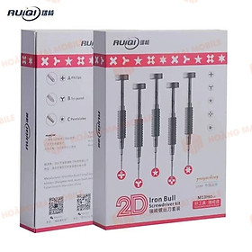 Bộ tô vít RUIQI 5 cây (5 cây: 3,4,5,6 cạnh và 2 tầng)