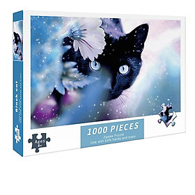 Hình ảnh Bộ Tranh Ghép Xếp Hình 1000 Pcs Jigsaw Puzzle ( Tranh Ghép 75*50cm ) Bản Thú vị Cao Cấp