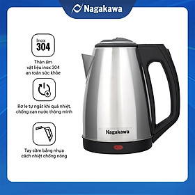 Ấm Siêu Tốc Nagakawa NAG0308 (1.8 Lít) - Hàng Chính Hãng