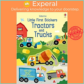 Sách - Little First Stickers Tractors and Trucks by Hannah Watson (UK edition, paperback)
