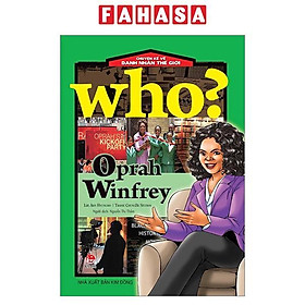 Sách - Who? Chuyện Kể Về Danh Nhân Thế Giới - Oprah Winfrey (Tái Bản 2026)