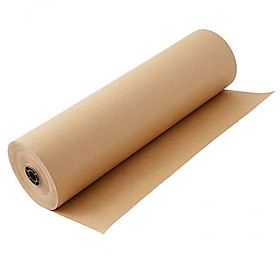 2x 30 Meters of Brown Kraft Wrapping Paper Roll, Natural Gift Wrapping Paper,
