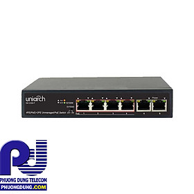 Mua Smart Switch PoE 6 Cổng UNIARCH SW-2106-P-hàng chính hãng