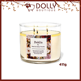 Nến Thơm 3 Bấc Dahlia 3-Wick Candle 411g