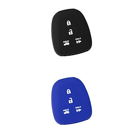 Silicone Key Fob Shell Cover Case for 2014 2015    -2pcs