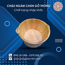 Mua Chậu ngâm chân Spa gỗ thông giá rẻ CNC07