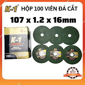 Mua Hộp 100 viên ĐÁ CẮT SẮT 100 | Đá cắt K1 Xanh | Đá cắt sắt phi 100
