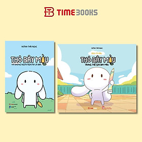 Combo 2 quyển sách Thỏ Bảy Màu Và Những Người Nghĩ Nó Là Bạn + Thỏ Bảy Màu Trong Thế Giới Bay Màu