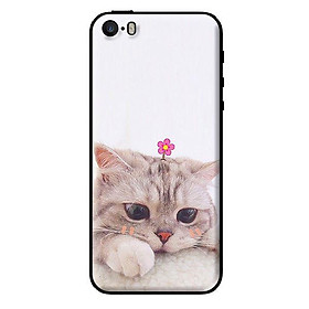 Ốp in cho iPhone 5s Mèo Buồn - Hàng chính hãng