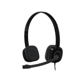 Mua Tai nghe chụp tai có micro Logitech H151 (Đen) - Hàng Chính Hãng