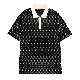 Áo Polo Premium Local Brand Teeworld Monogram Unisex Nam Nữ Form Rộng