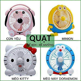 Quạt mini hình thú siêu cute