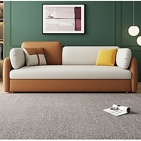 Mua Sofa giường đa năng khung sắt hộc kéo HGK-05 ngăn chứa đồ tiện dụng Tundo KT 1m8