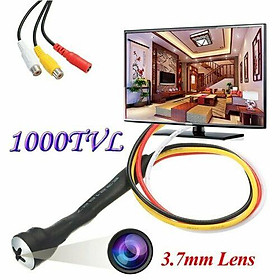 Smallest Mini Screw 1000TVL HD CCTV Spy Hidden Pinhole Micro Recorder Camera