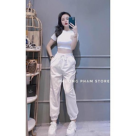 Set bộ áo thể thao nữ phong cách mạnh mẽ cute