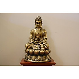 Mua Tượng Phật A Di Đà Cao 48cm Bằng Đồng