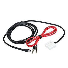 AUX Audio Cable Female Adapter Radio Stereo Kit Fit for Mazda 2 3 5 6